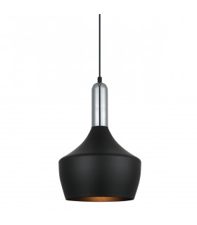 Lámpara colgante moderna Ophelia Black