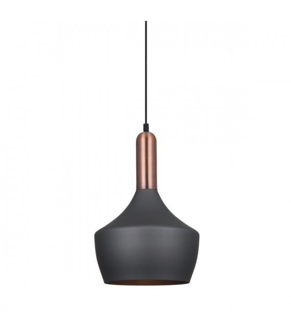Moderne Pendelleuchte Ophelia Grey, Kupfer