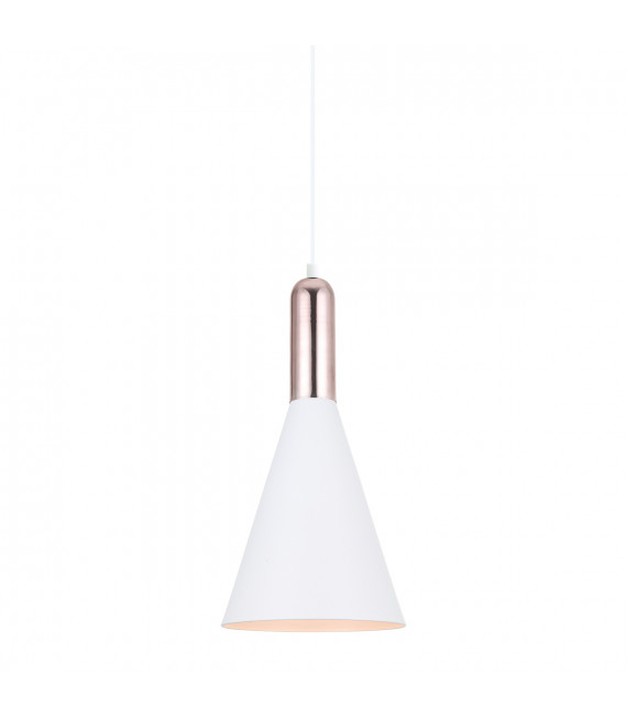 Modern pendant lamp Khaleo White, copper