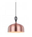 Suspension moderne Emerald Cuivre