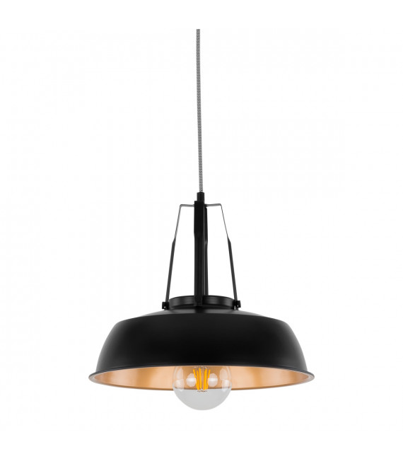 Moderna lampada a sospensione Paloma Black