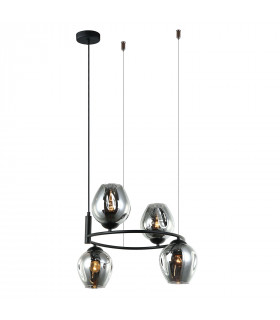 Moderne Pendelleuchte Roxane Black
