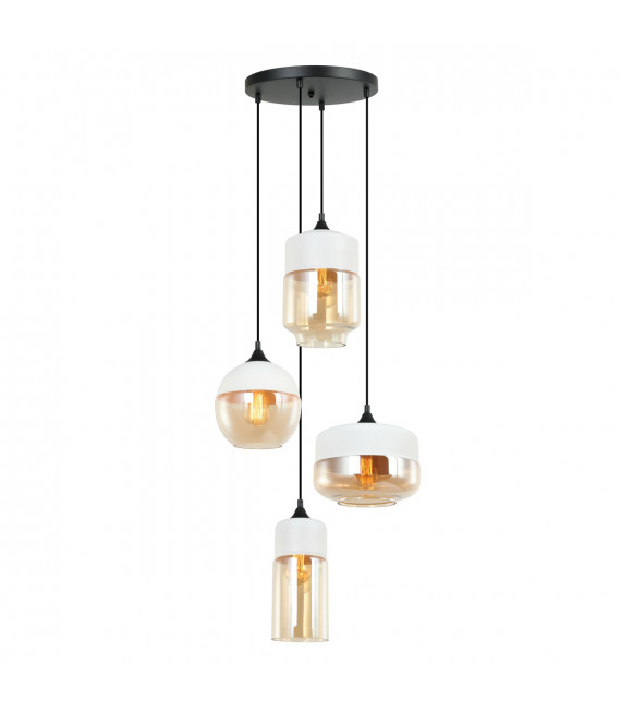 Moderna lampada a sospensione Molina Black