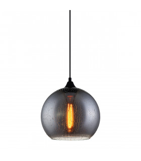 Tabby Black 1-Light Modern Pendant