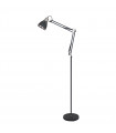 Industrial and retro floor lamp Remiro Black
