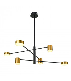Modern pendant light Remdal Black, gold