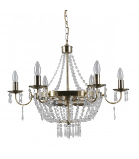 Suspension en cristal Cortina Bronze antique