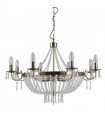 Cortina crystal pendant lamp Antique bronze, height 50 Cm