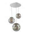 Simao Chrome modern hanging lamp