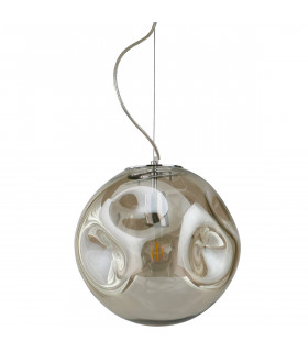 Moderne Pendelleuchte Simao Chrome