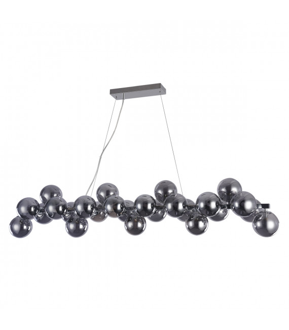 Moderne Pendelleuchte Cabella Chrome