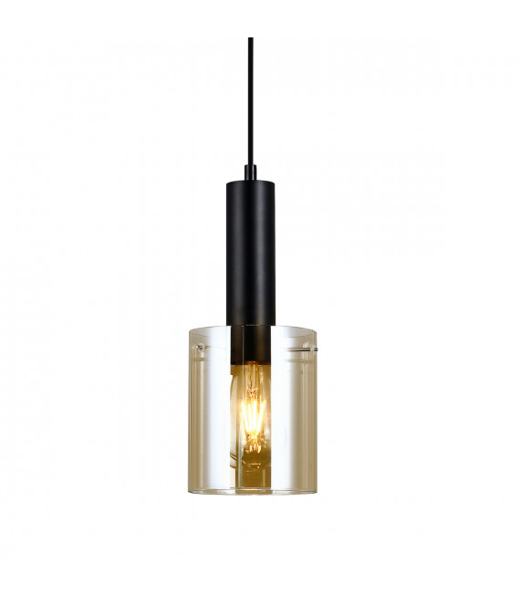 Modern hanging lamp Sardo Black