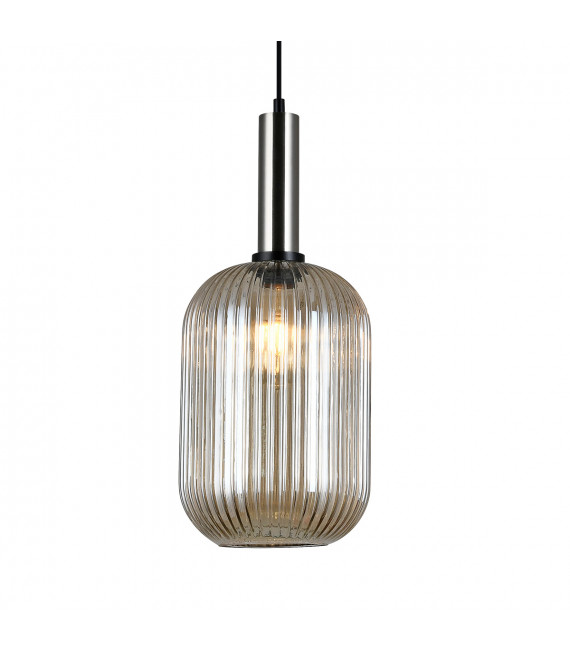 Moderne Pendelleuchte Antiola Satin Nickel