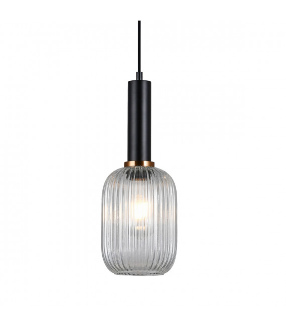 Lámpara colgante moderna Antiola Black