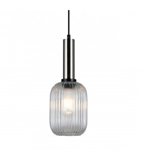 Moderne Pendelleuchte Antiola Satin Nickel