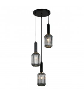 Moderne Pendelleuchte Antiola Black