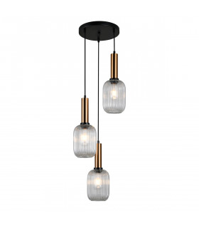 Modern steel pendant light Antiola