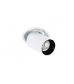 Technical and modern recessed ceiling light Merge 4000K White black