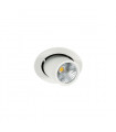 Technical and modern recessed ceiling light Zotta 3000K White black