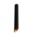 Technical and modern spot ceiling light Argon Black, gold