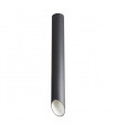 Technical and modern spot ceiling light Argon White black