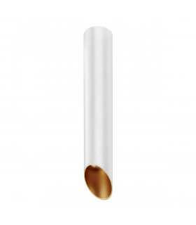 White Argon aluminum technical spotlight ceiling light, height 50 Cm