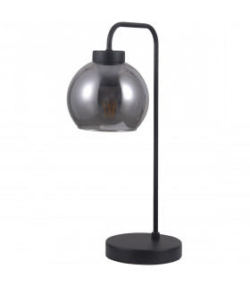 Poggi Skandinavische Schreibtischlampe Mattschwarz