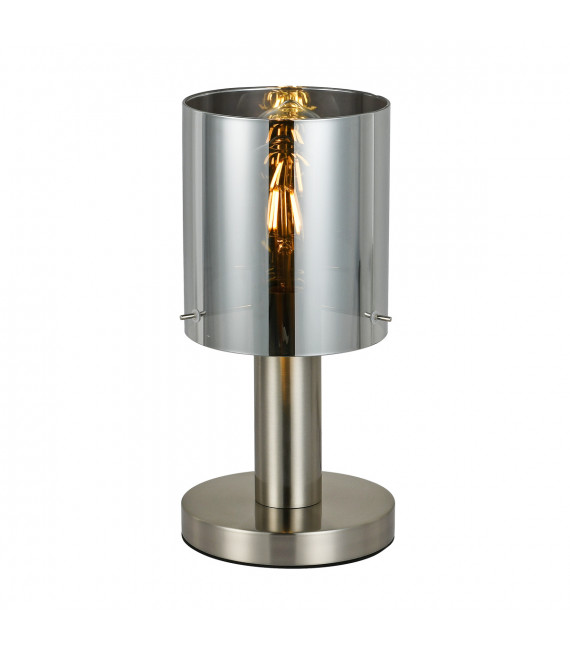 Sardo Satin Nickel Modern Desk Lamp