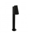 Lanterne de jardin moderne Alba Black Noir