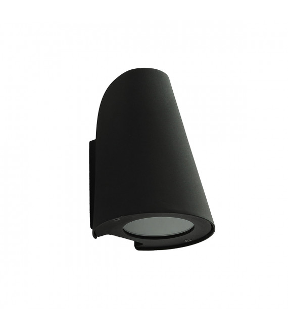 Applique da giardino moderna Alba Black Black