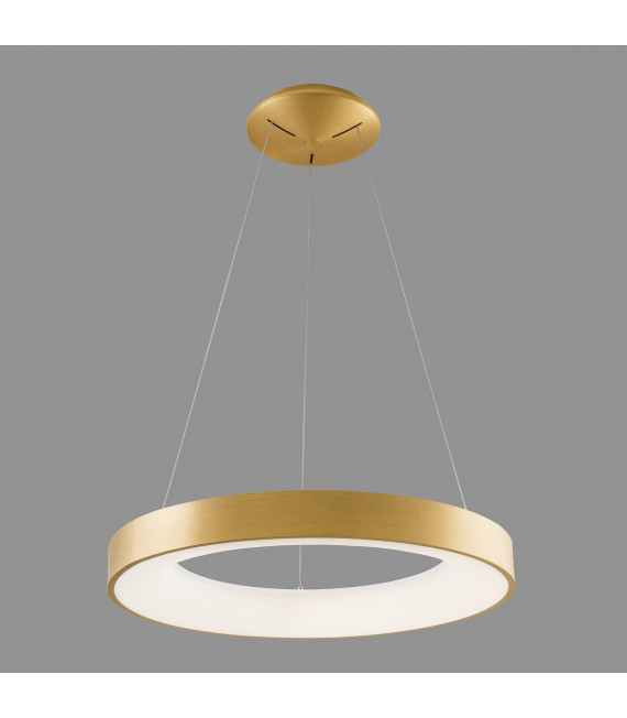 Moderne Pendelleuchte Giulia Gebürstetes Gold