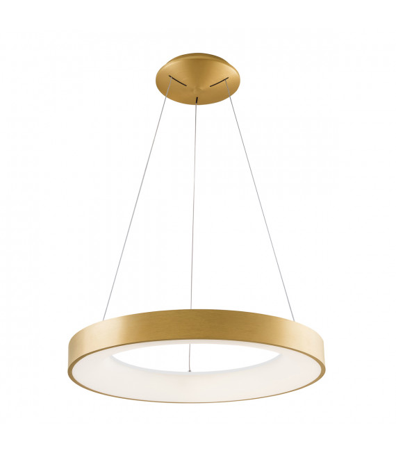 Lámpara colgante moderna Giulia Oro cepillado