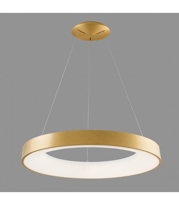 Moderne Pendelleuchte Giulia Gebürstetes Gold