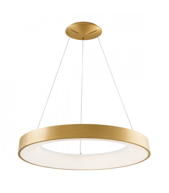 Lampada a sospensione moderna Giulia Oro spazzolato