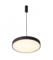 Orbital modern pendant lamp in metal