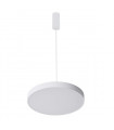 Suspension Orbital en métal Blanc sable