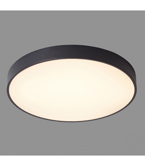 Plafonnier moderne Orbital Noir sablé
