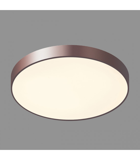 Modern ceiling lamp Orbital Coffee sandblasted