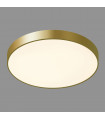 Plafonnier moderne Orbital Sablé doré