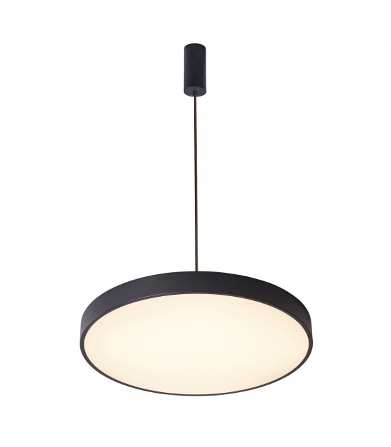 Moderne Pendelleuchte Orbital Black sandgestrahlt