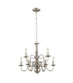 Classic 9-light Marion Chrome chandelier