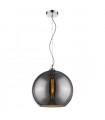 Modern hanging lamp Fixio Chrome, black