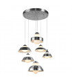 Modern hanging lamp Antilia Chrome