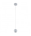 Suspension moderne Neutron Chrome en métal