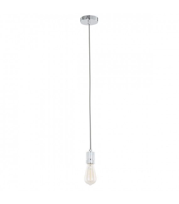 Lampada a sospensione moderna casa cromo