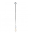Casa Chrome Modern Hanging Socket