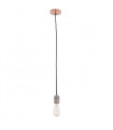 Douille suspendue moderne Casa Cuivre rouge