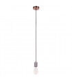 Modern hanging socket Millenia Red copper