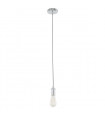 Atrium Chrome Modern Hanging Socket