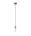 Douille suspendue moderne Atrium Noir